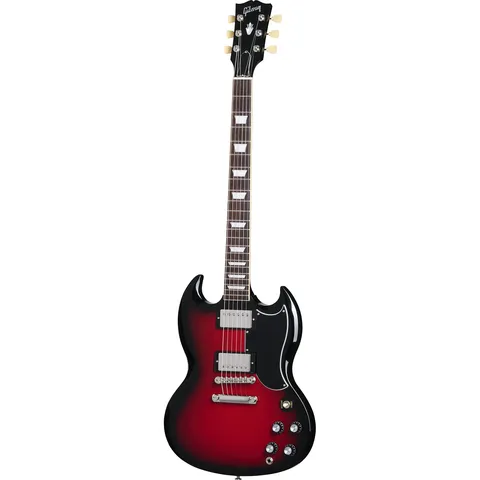Gibson Original Collection SG Standard 61 Cardinal Red Burst front view