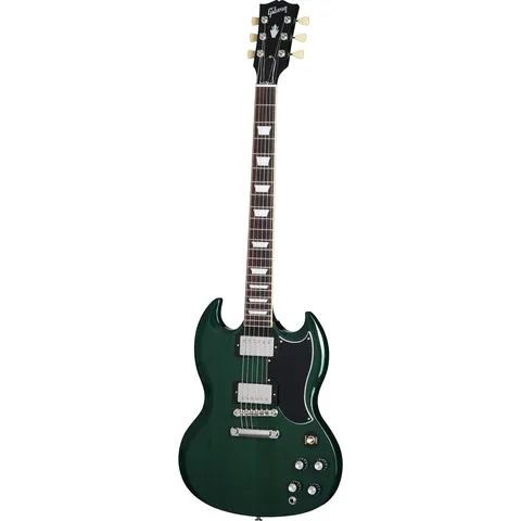 Gibson Original Collection SG Standard 61 Translucent Teal front view