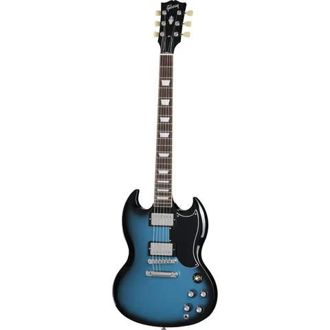 Gibson Original Collection SG Standard 61 Pelham Blue Burst front view