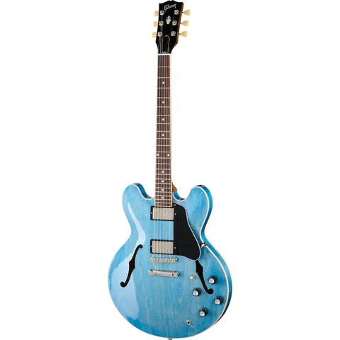 Gibson Original Collection ES-335 Ocean Blue front view