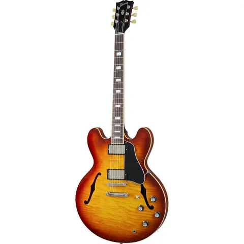 Gibson Original Collection ES-335 Figured Iced Tea front view