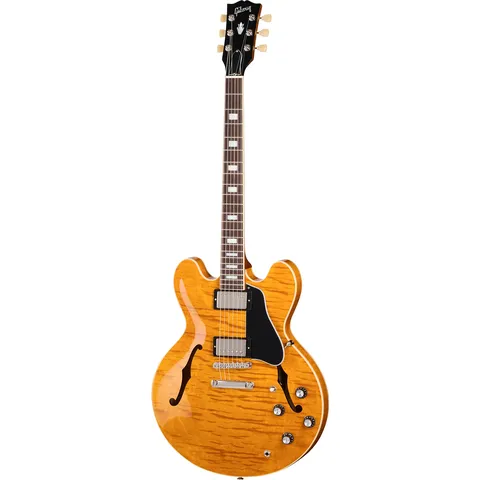Gibson Original Collection ES-335 Figured Honey Amber front view
