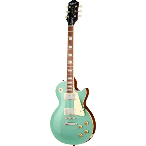 Epiphone Les Paul Standard 50s Plain Top Inverness Green front view