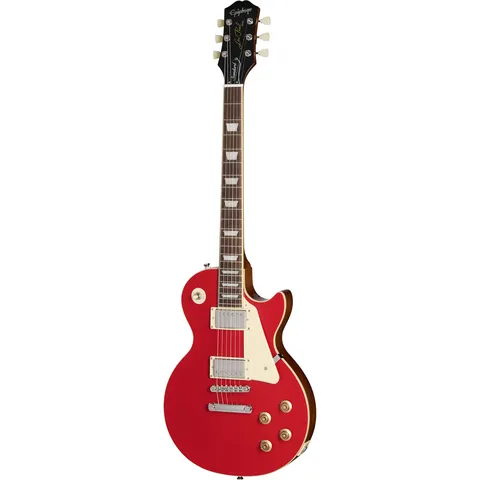 Epiphone Les Paul Standard 50s Plain Top Cardinal Red front view