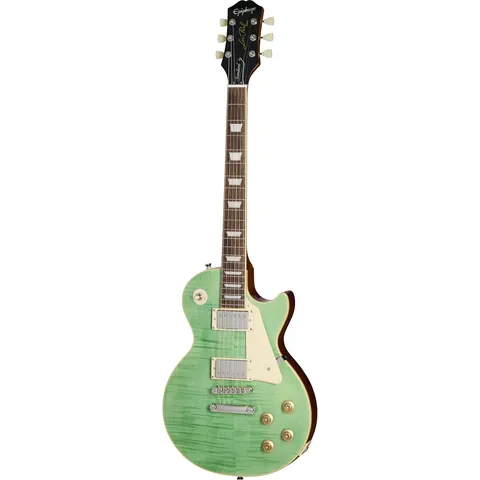 Epiphone Les Paul Standard 50s Figured Top Seafoam Green front view