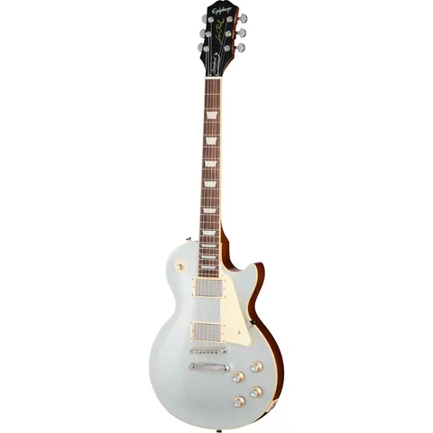 Epiphone Les Paul Standard 60s Silver Mist front view