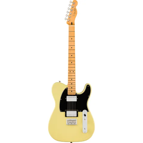 Fender Player II Telecaster HH MN Hialeah Yellow front view