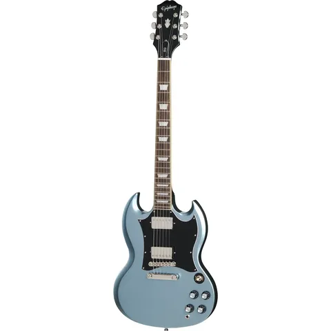 Epiphone Modern SG Standard Pelham Blue front view
