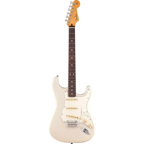 Fender Player II Stratocaster RW White Blonde (Chambered) front view