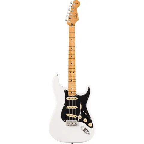 Fender Player II Stratocaster MN Polar White front view