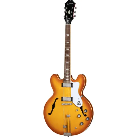 Epiphone Riviera Royal Tan front view