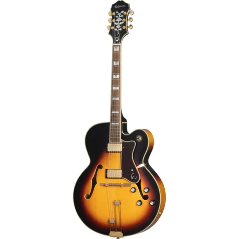 Epiphone Broadway Vintage Sunburst front view