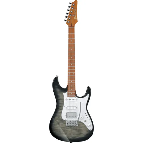 Ibanez AZ22S1F Standard Transparent Black Sunburst front view