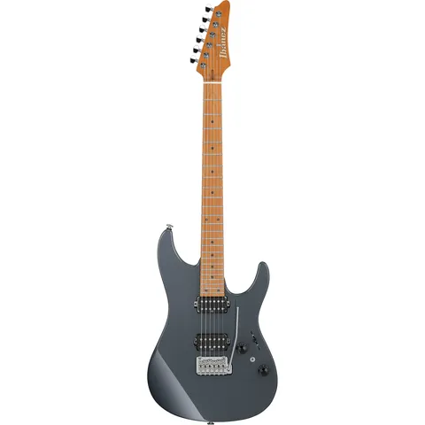 Ibanez AZ2402 Prestige Gray Metallic front view