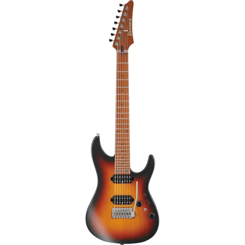 Ibanez AZ24027 Prestige Tri-fade Burst Flat front view