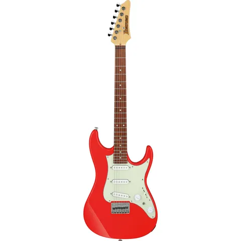 Ibanez AZES31 Standard Vermilion front view