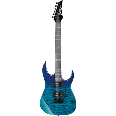 Ibanez GRG120QASP Gio Blue Gradation front view