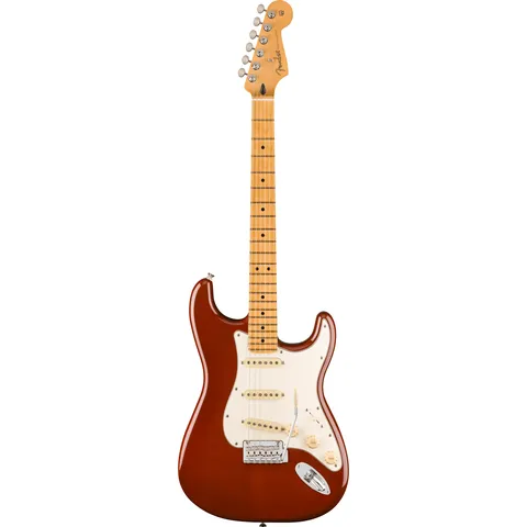 Fender Player II Stratocaster MN Transparent Mocha Burst (Chambered) front view