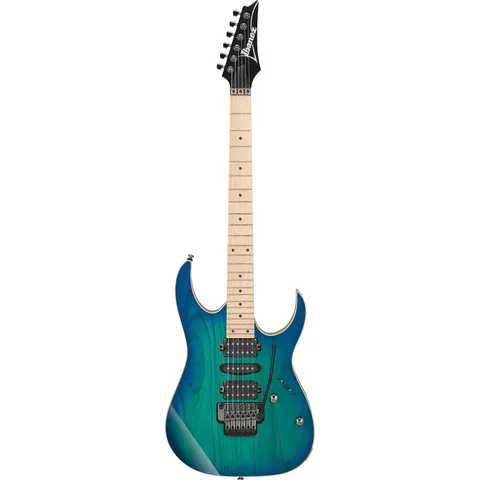 Ibanez RG470AHM Standard Blue Moon Burst front view