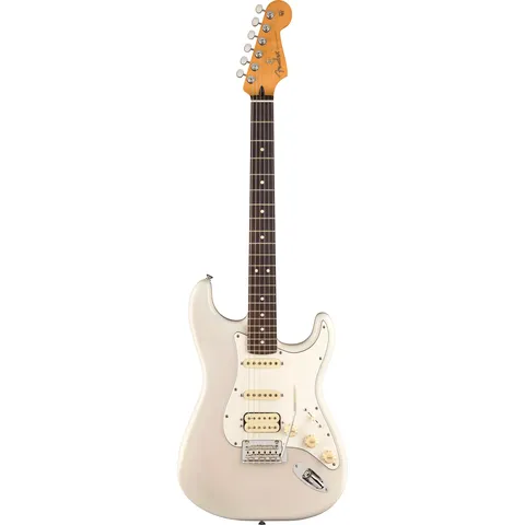 Fender Player II Stratocaster HSS RW White Blonde (Chambered) front view