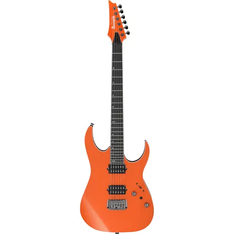 Ibanez RGR5221 Prestige Transparent Fluorescent Orange front view