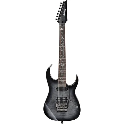 Ibanez RG8527 j.custom Black Rutile front view