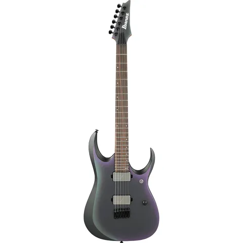 Ibanez RGD61 Standard Black Aurora Burst Matte front view