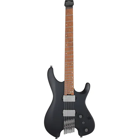 Ibanez QX52 Standard Black Flat front view