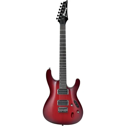 Ibanez S521 Standard Blackberry Sunburst front view