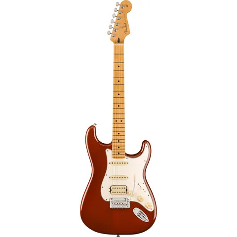 Fender Player II Stratocaster HSS MN Transparent Mocha Burst (Chambered) front view