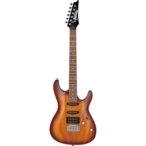 Ibanez GSA60 Gio Brown Sunburst front view