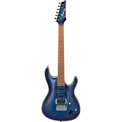 Ibanez SA360NQM Standard Sapphire Blue front view
