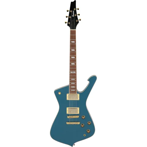 Ibanez IC420 Standard Antique Blue Metallic front view