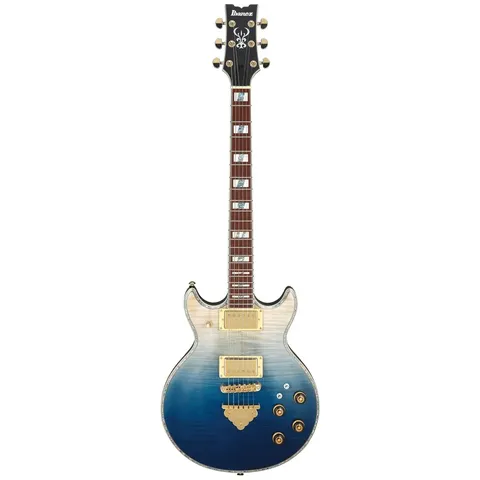 Ibanez AR420 Standard Transparent Blue Gradation front view