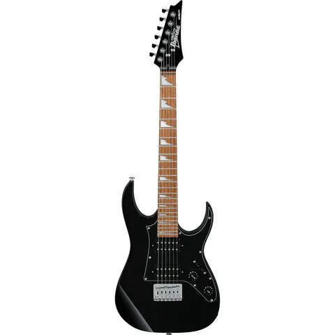 Ibanez GRGM21 miKro Black Night front view