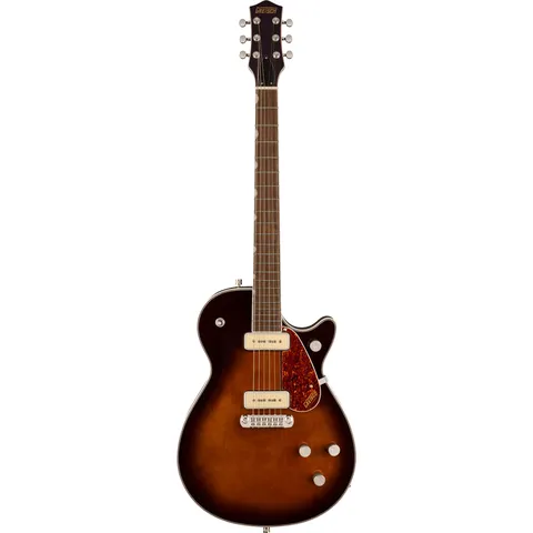 Gretsch G5210-P90 Electromatic Jet Two 90 Wraparound Tailpiece Single Barrel Burst front view