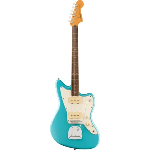 Fender Player II Jazzmaster RW Aquatone Blue front view