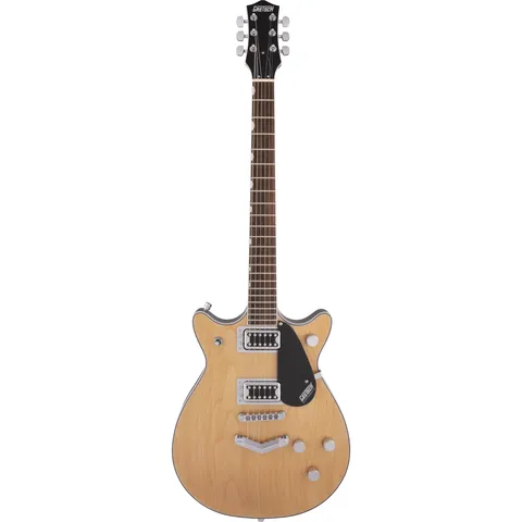 Gretsch G5222 Electromatic Double Jet BT V-Stoptail Aged Natural front view
