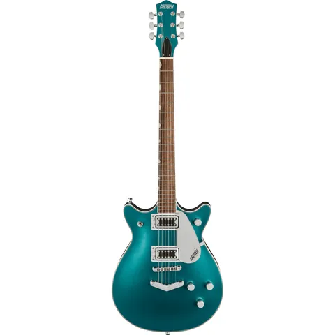 Gretsch G5222 Electromatic Double Jet BT V-Stoptail Ocean Turquoise front view