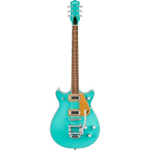 Gretsch G5232T Electromatic Double Jet FT Bigsby Caicos Green front view