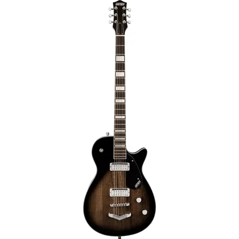 Gretsch G5260 Electromatic Jet Baritone V-Stoptail Bristol Fog front view