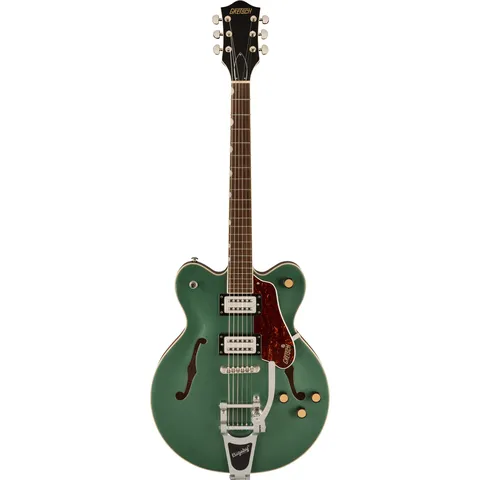 Gretsch G2622T Streamliner Bigsby Steel Olive front view