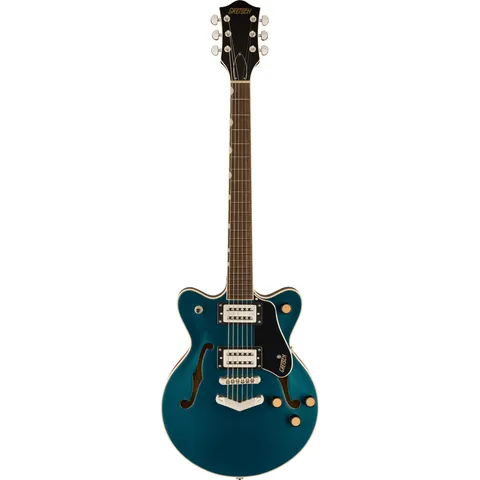 Gretsch G2655 Streamliner Jr V-Stoptail Midnight Sapphire front view