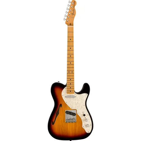 Fender Vintera II 60s Telecaster Thinline MN 3-Color Sunburst front view
