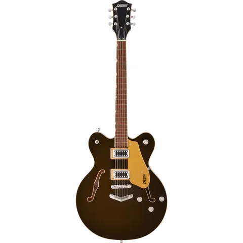 Gretsch G5622 Electromatic V-Stoptail Black Gold front view