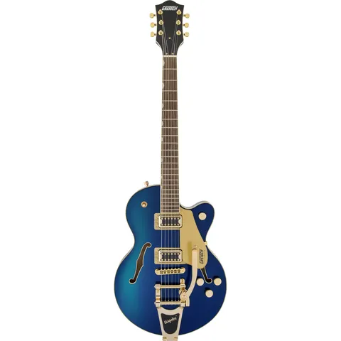 Gretsch G5655TG Electromatic Jr Bigsby Azure Metallic front view