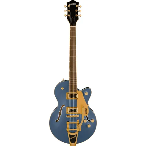Gretsch G5655TG Electromatic Jr Bigsby Cerulean Smoke front view