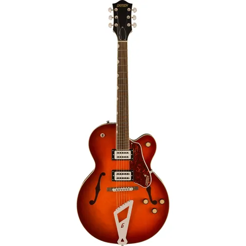 Gretsch G2420 Streamliner Chromatic II Tailpiece Fireburst front view