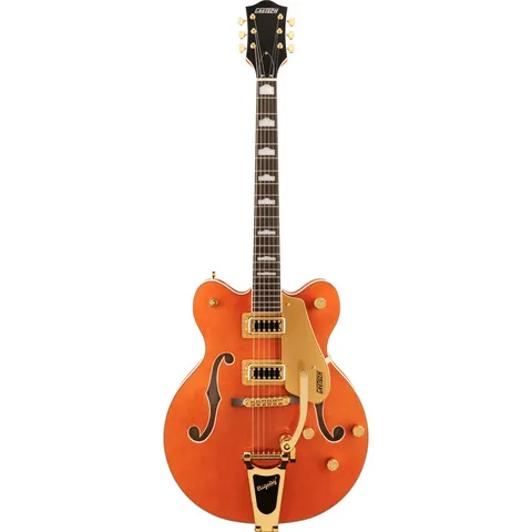 Gretsch G5422TG Electromatic Classic Bigsby Orange Stain front view