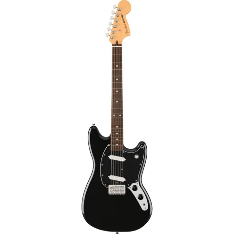 Fender Player II Mustang RW Black front view